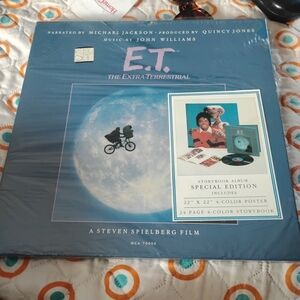 E.T. The Extra-Terrestrial Vinyl Record - Blue